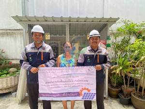 ทีมช่าง NEXT PHASE ส่งมอบงานติดตั้งระบบโซลาร์เซลล์ให้ลูกค้า