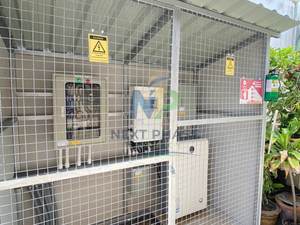 ตู้ระบบอินเวอร์เตอร์และแบตเตอรี่ พร้อมสวิตช์ ON-GRID / OFF-GRID