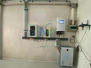 ภาพรวมระบบ ตู้ ATS อินเวอร์เตอร์ Solis และแบตเตอรี่ LV TOPSUN 16kWh