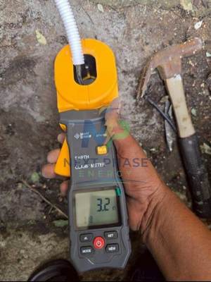 ตรวจวัดค่าความต้านทานสายดิน Ground Resistance Check