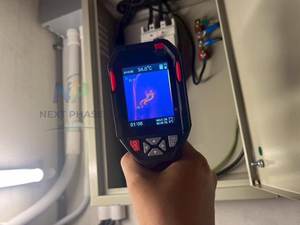 ตรวจสอบความร้อนด้วยกล้องอินฟราเรด Thermal Scan ตู้ไฟ AC/DC