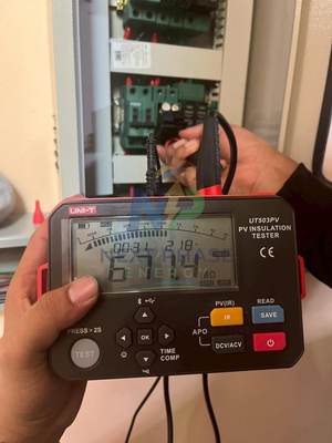 ตรวจสอบค่าความเป็นฉนวนสายไฟด้วยเครื่อง Insulation Tester